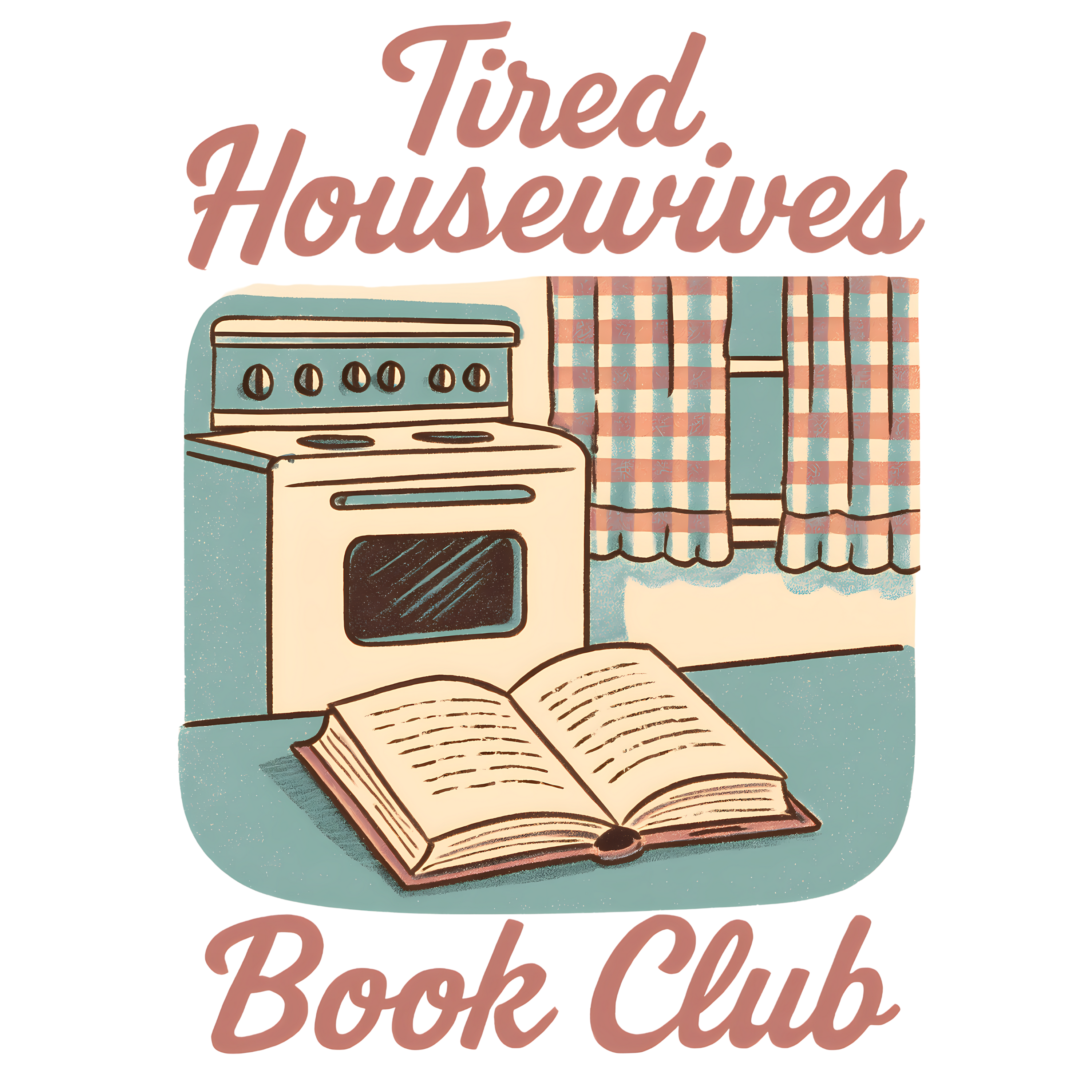 Tired Housewives Book Club T-Shirt