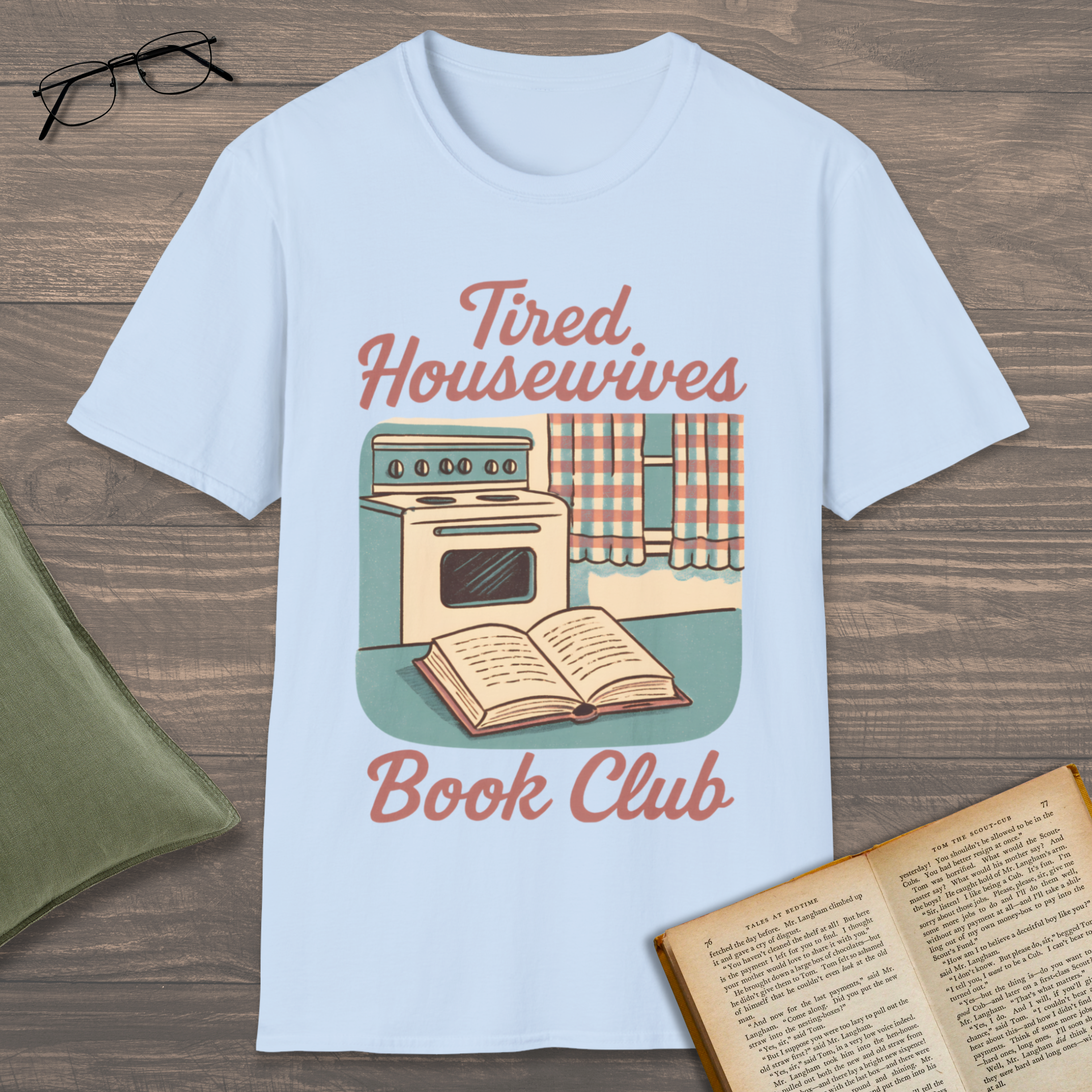 Tired Housewives Book Club T-Shirt