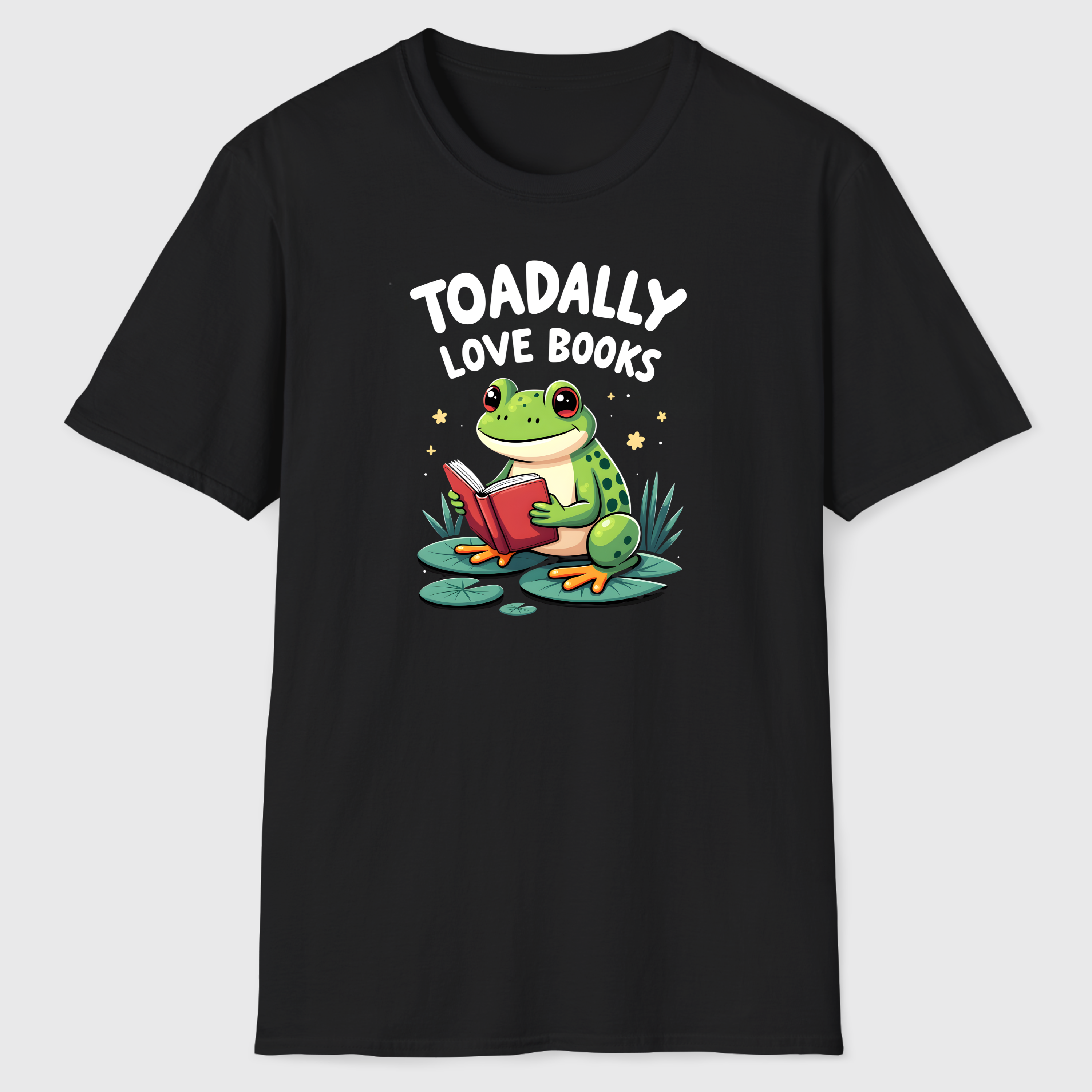 Toadally Love Books T-Shirt