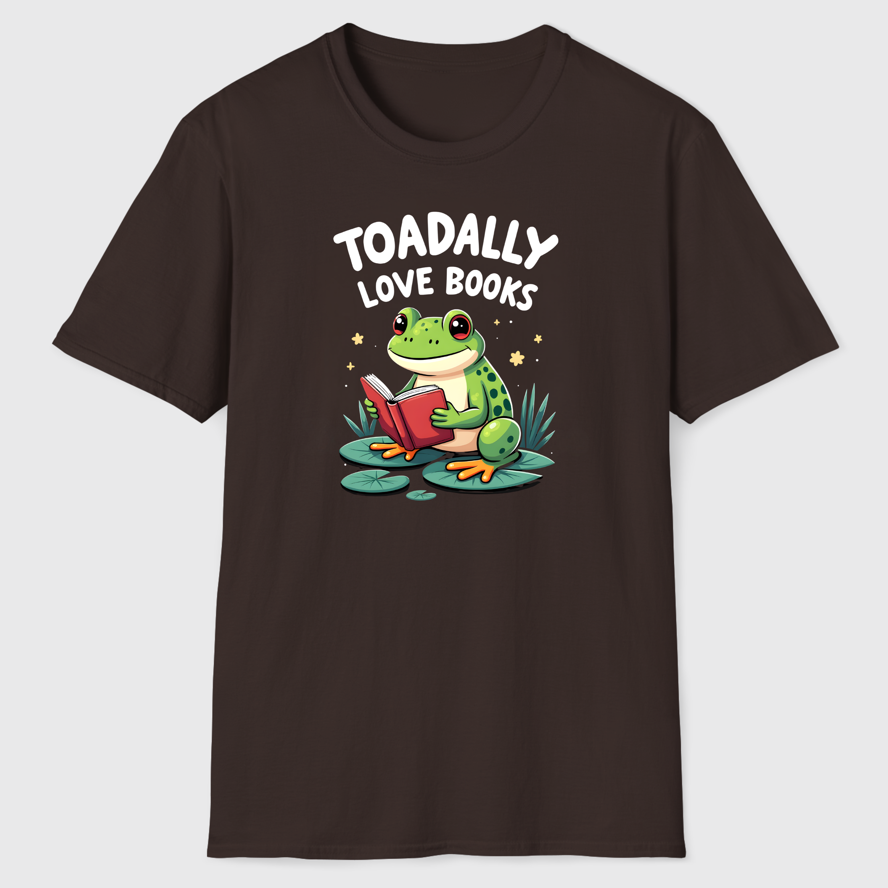 Toadally Love Books T-Shirt