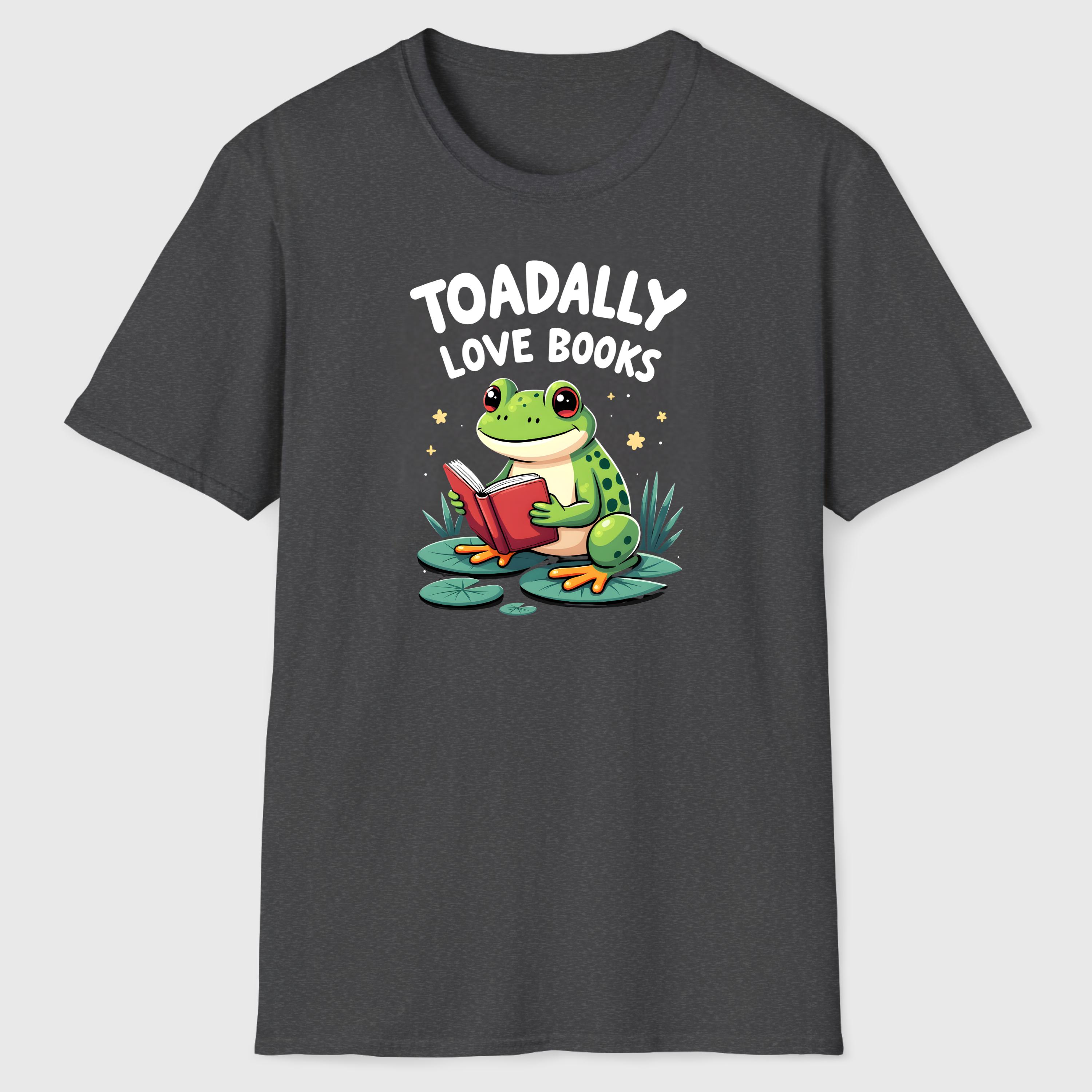 Toadally Love Books T-Shirt