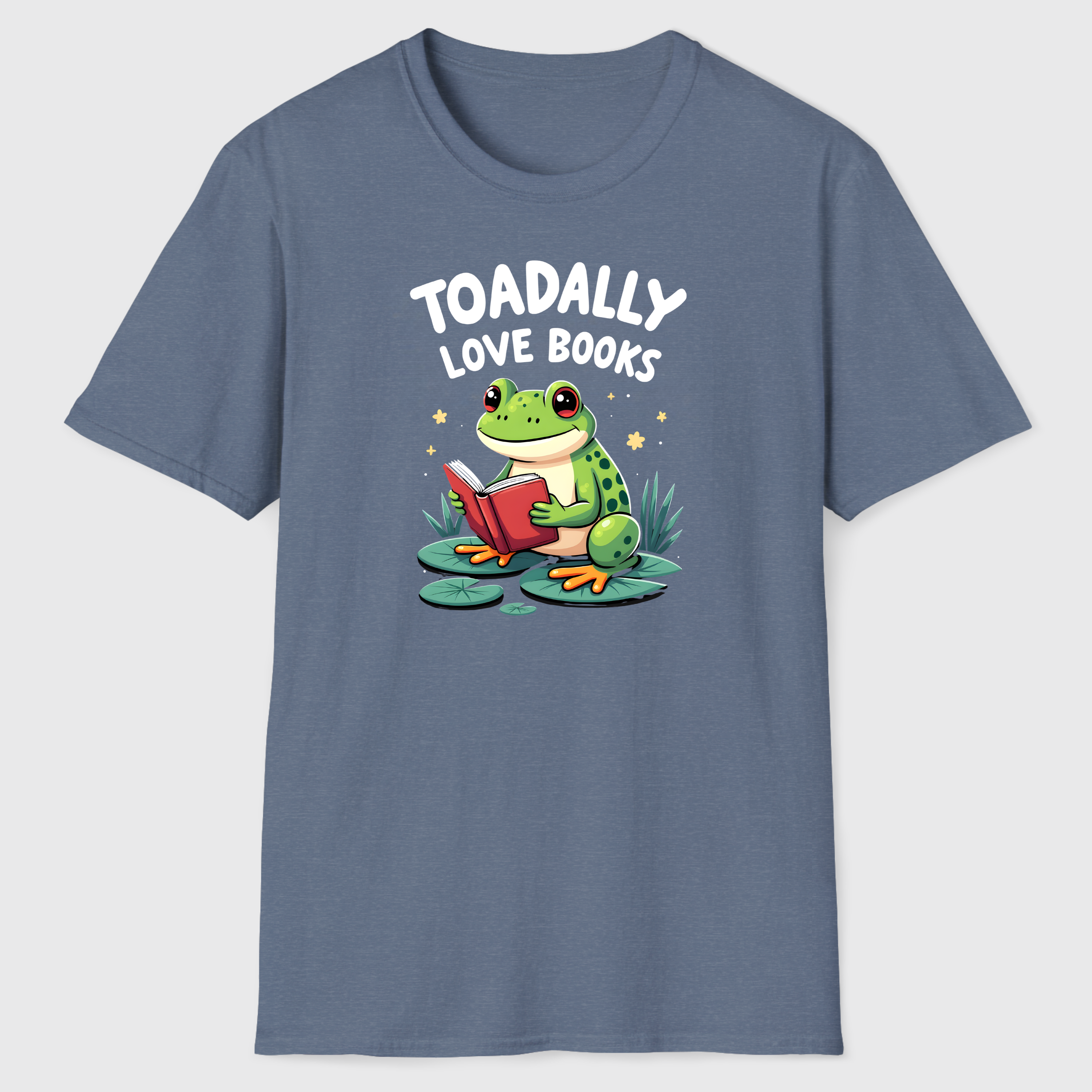 Toadally Love Books T-Shirt