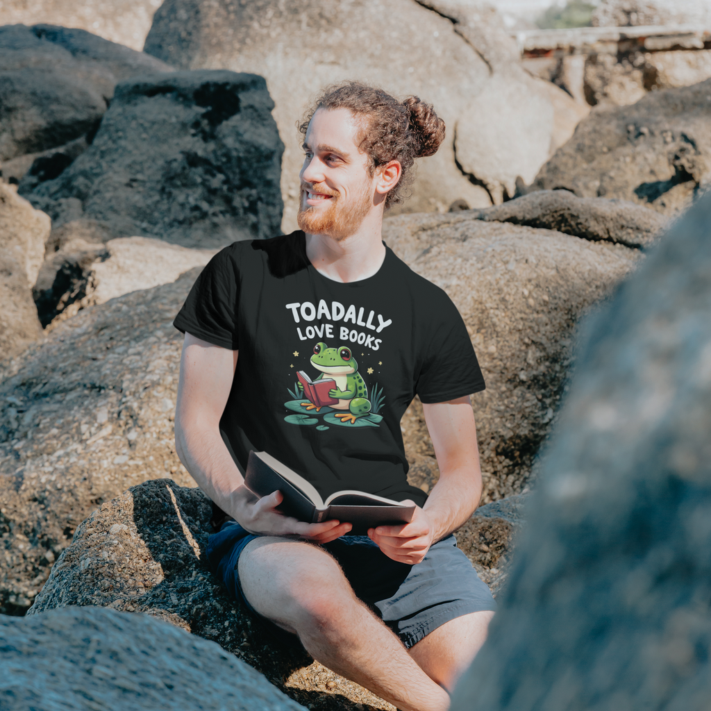 Toadally Love Books T-Shirt