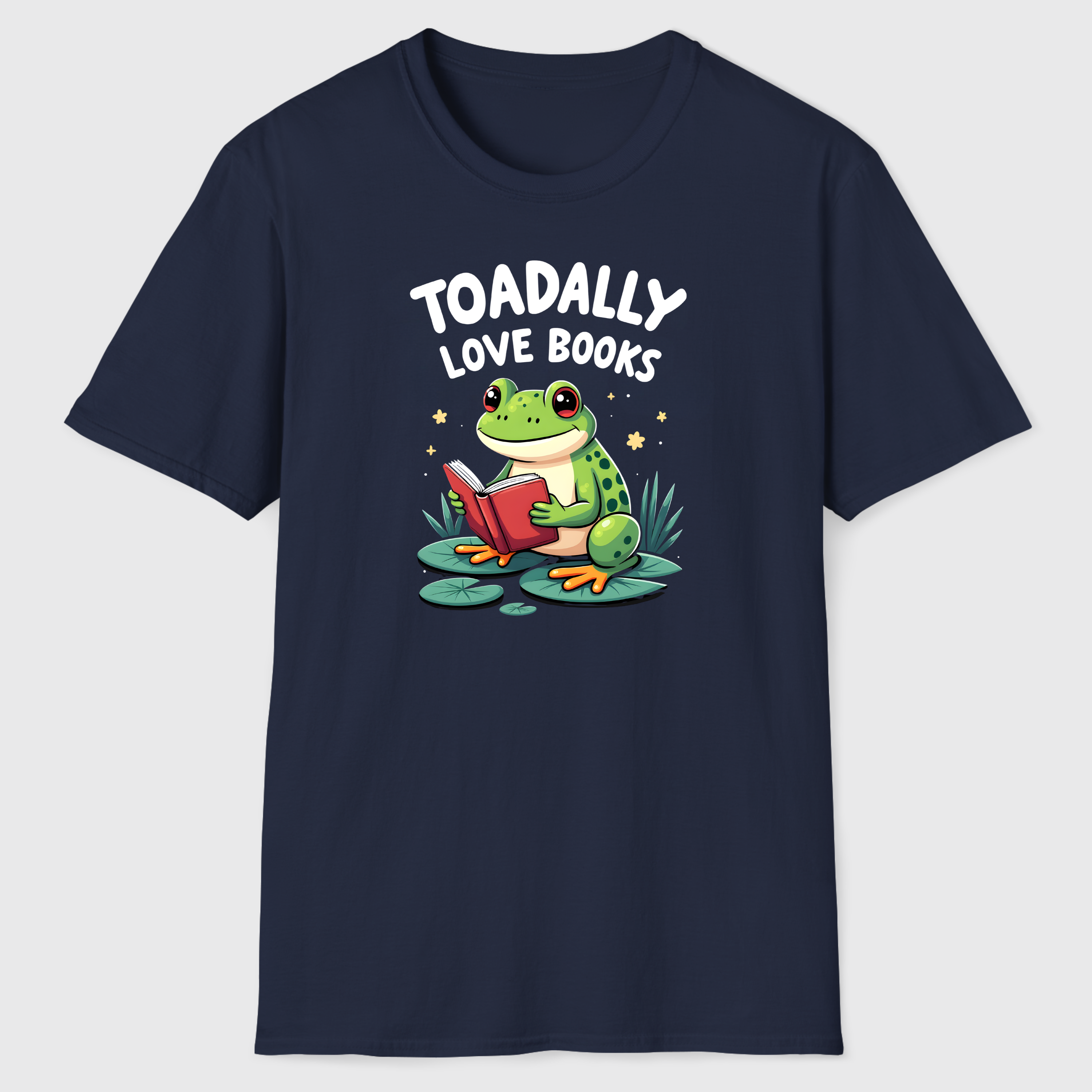 Toadally Love Books T-Shirt