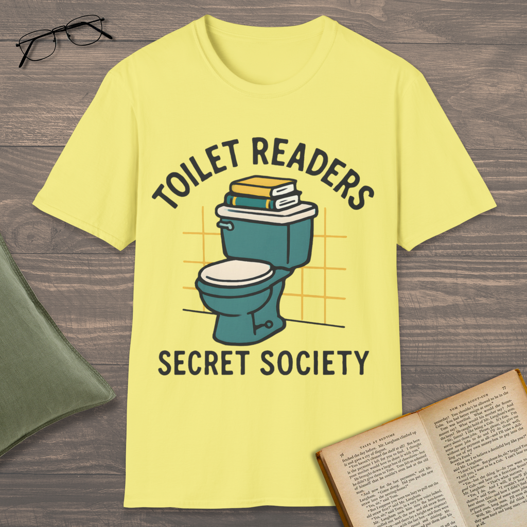 Toilet Readers Secret Society T-Shirt