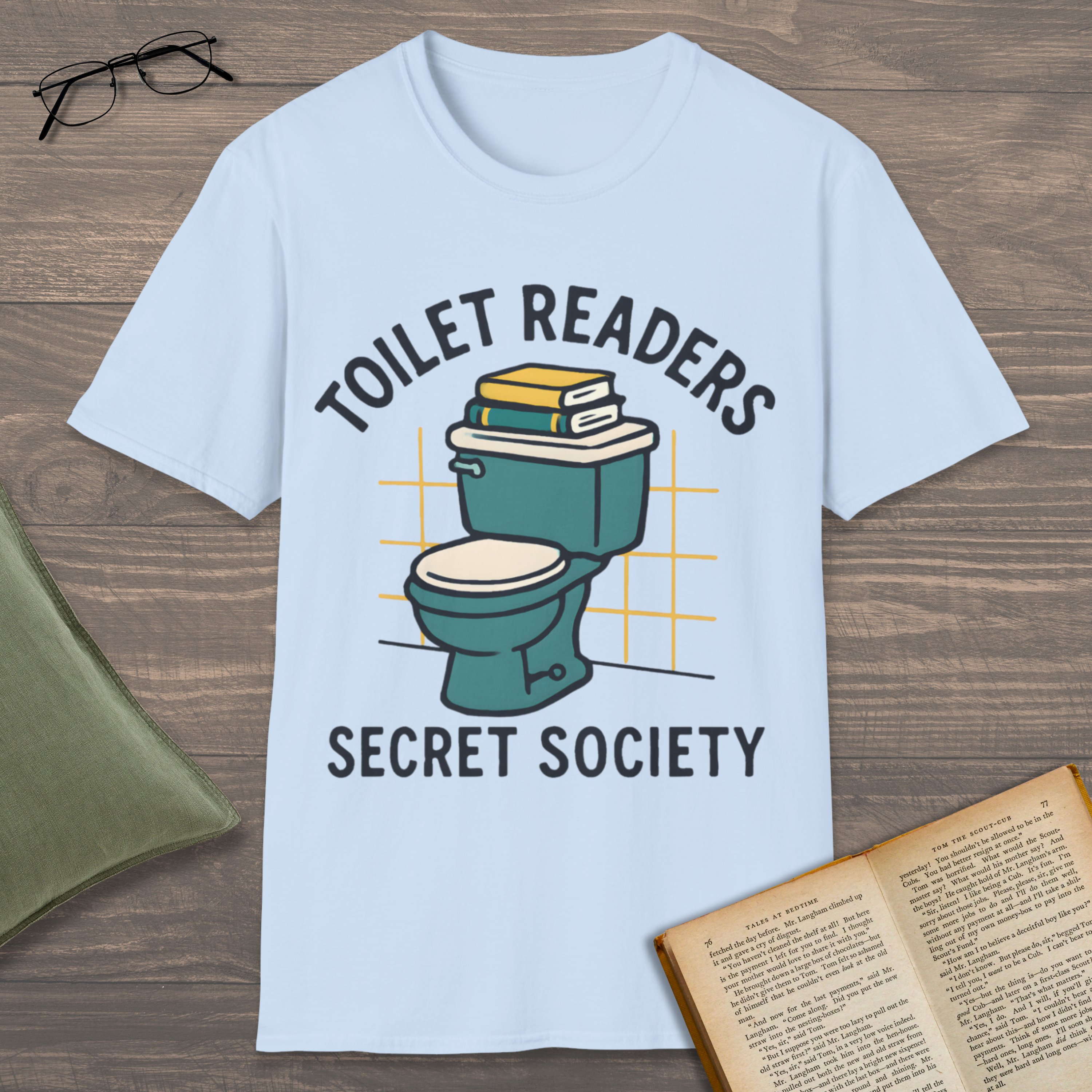 Toilet Readers Secret Society T-Shirt