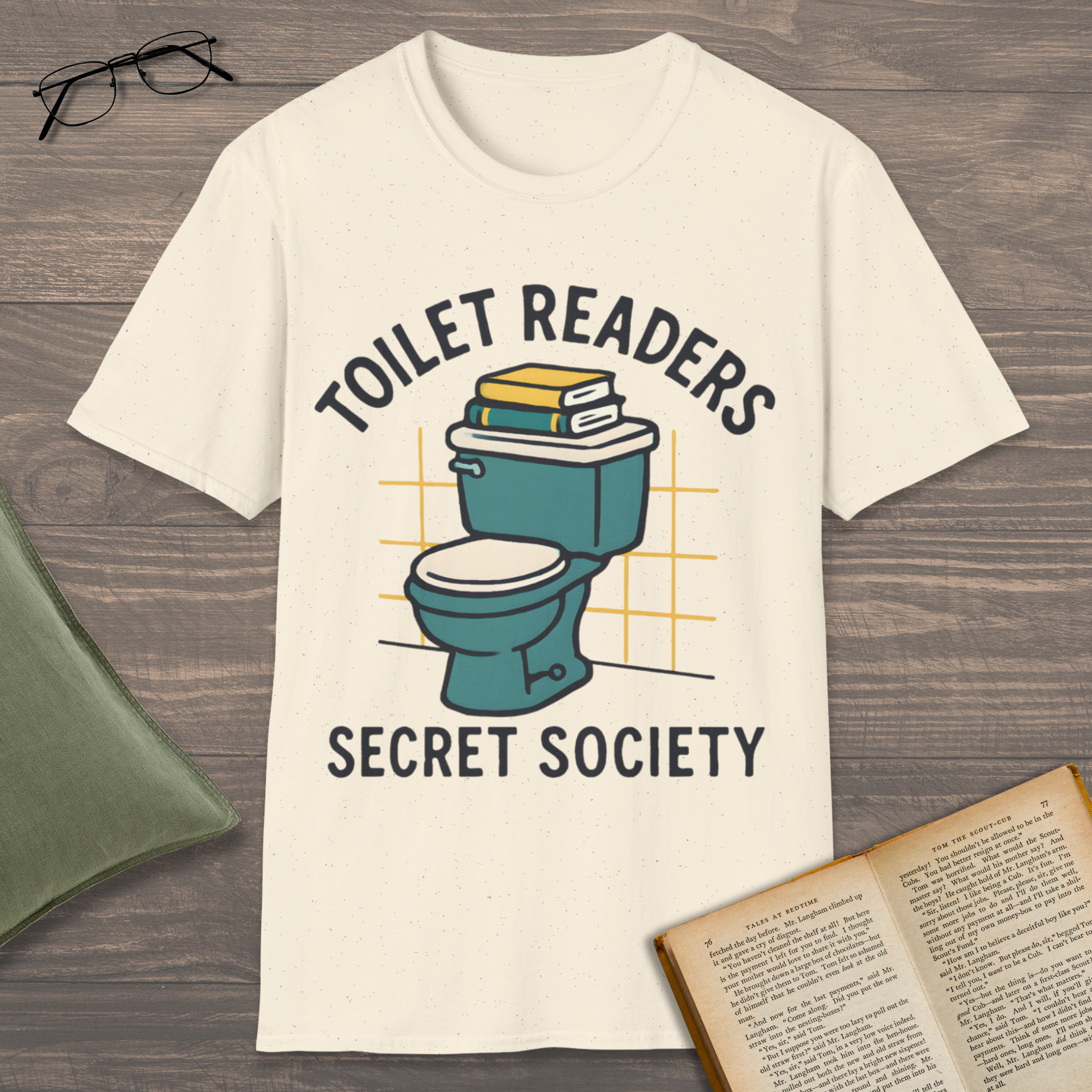 Toilet Readers Secret Society T-Shirt