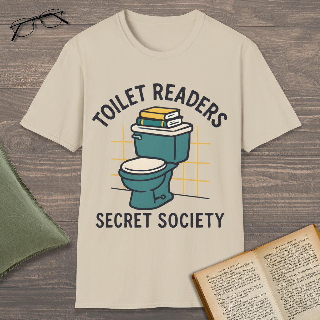 Toilet Readers Secret Society T-Shirt