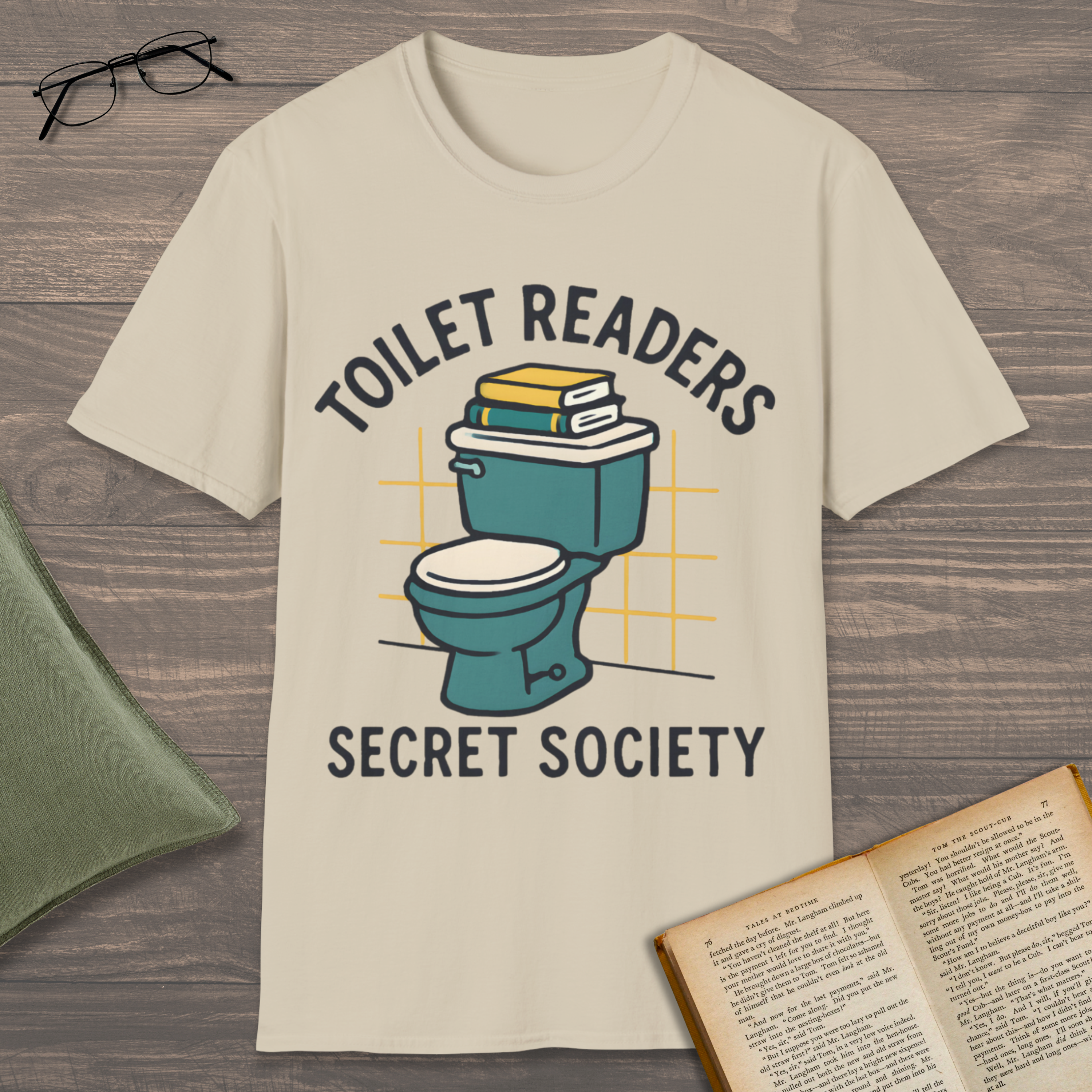 Toilet Readers Secret Society T-Shirt