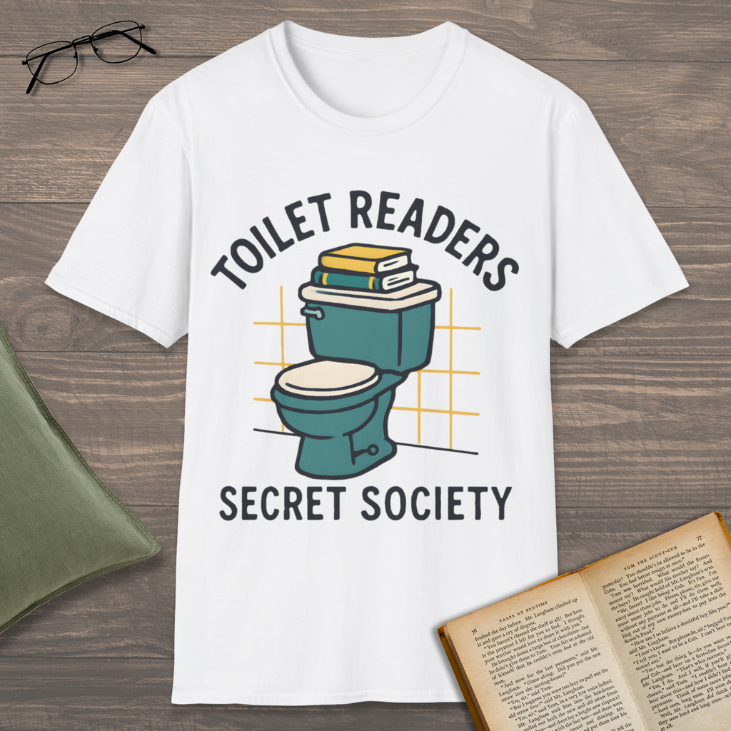 Toilet Readers Secret Society T-Shirt