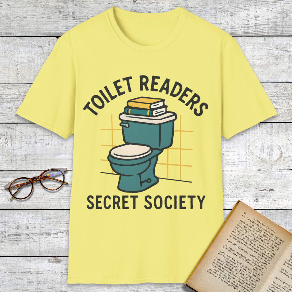 Toilet Readers Secret Society T-Shirt