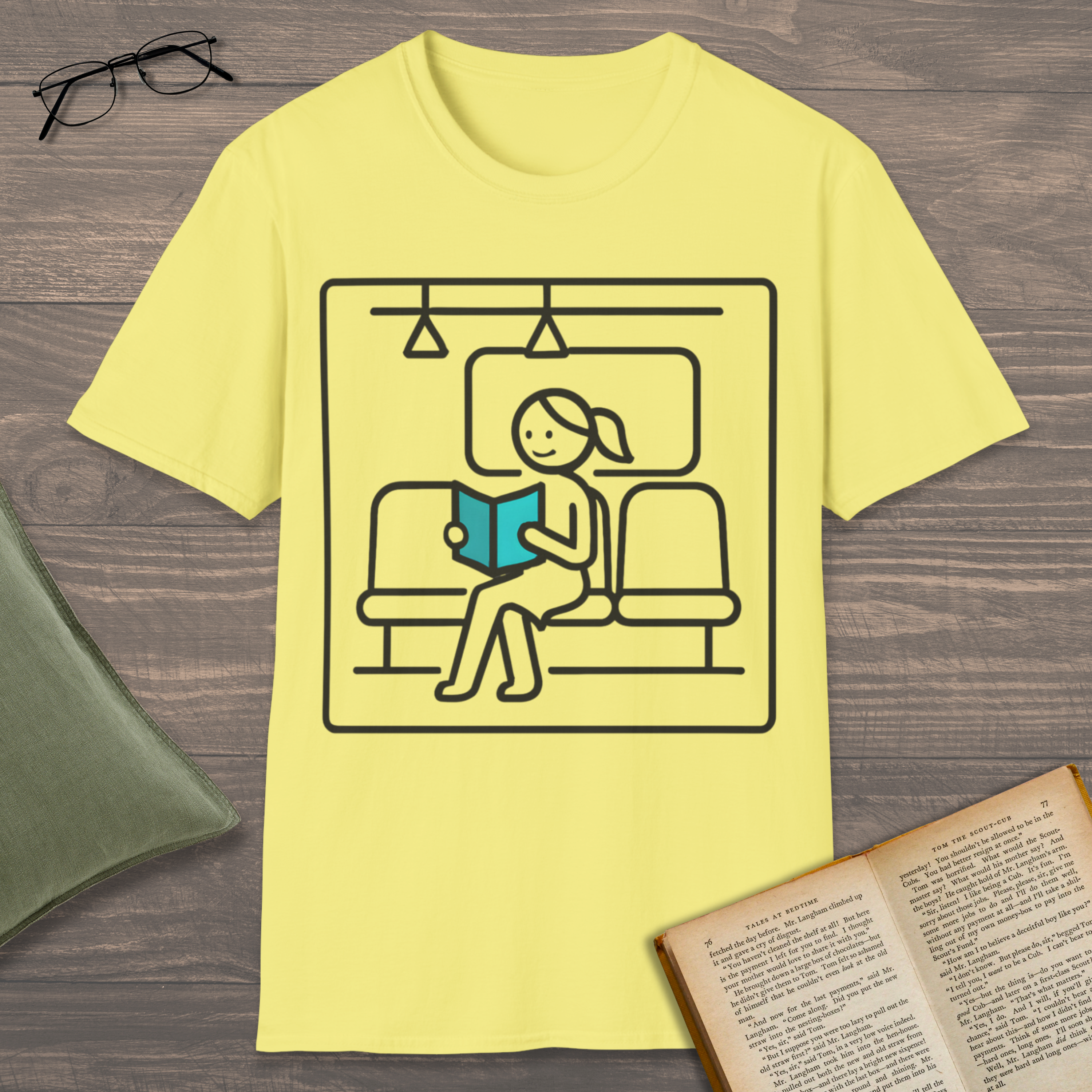 Train Reader T-Shirt