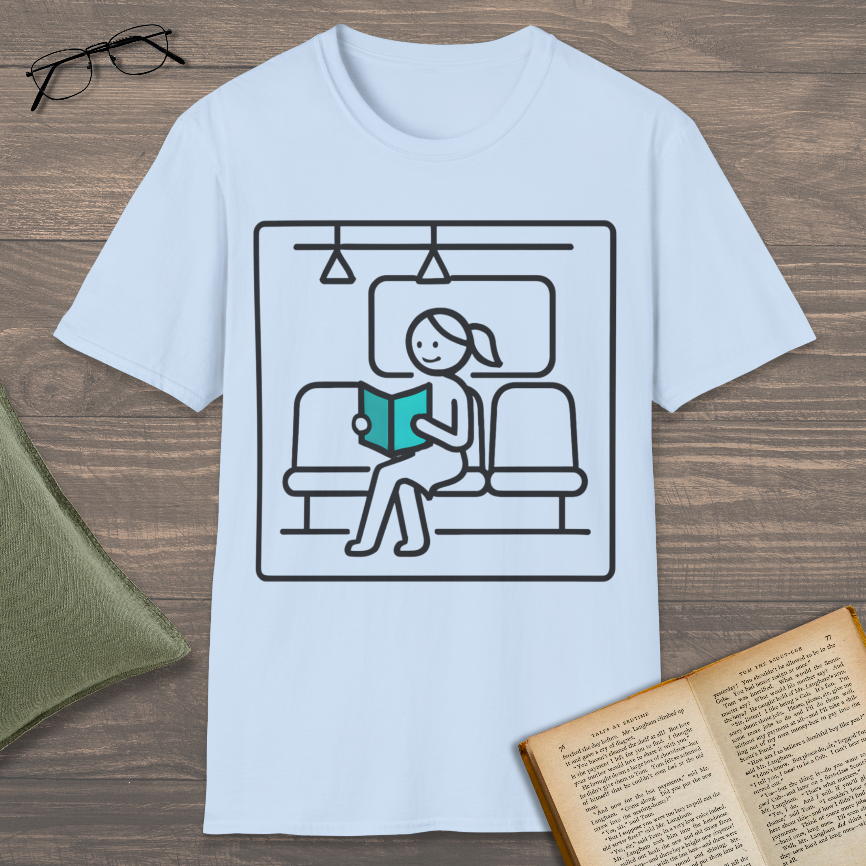 Train Reader T-Shirt