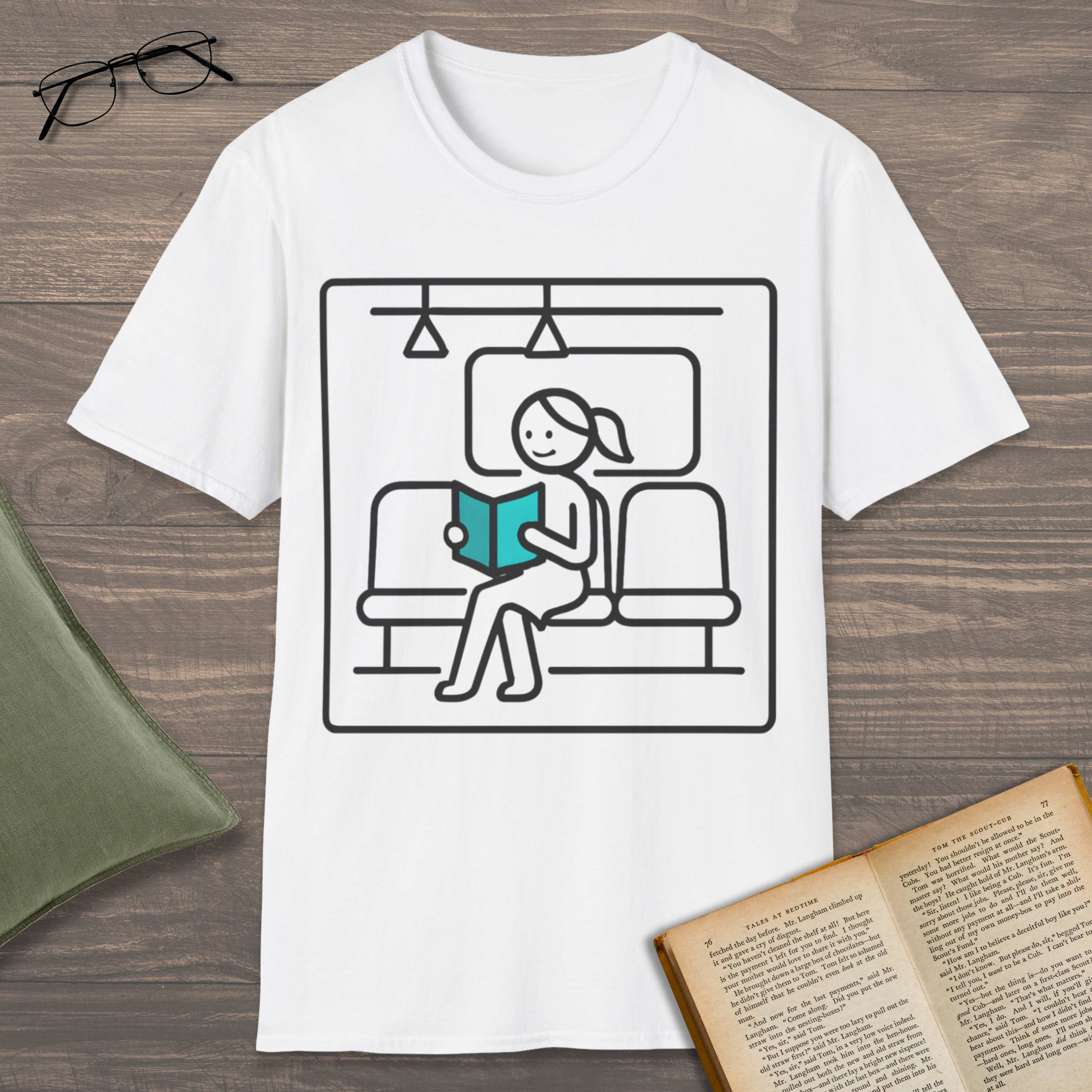 Train Reader T-Shirt