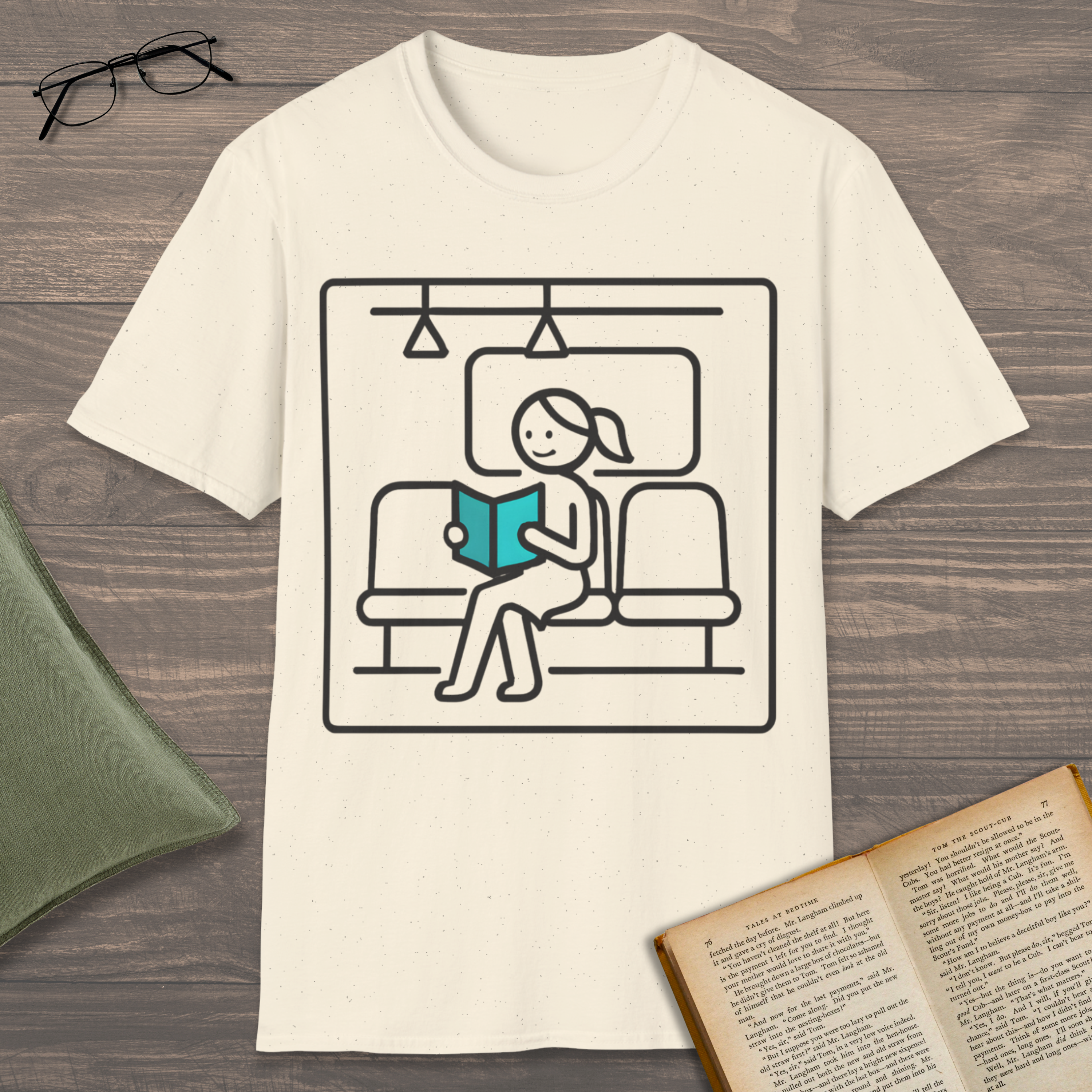 Train Reader T-Shirt